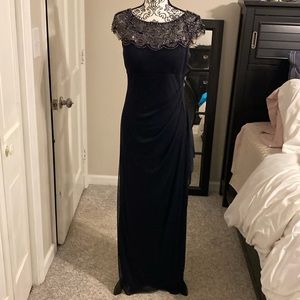 Navy formal gown